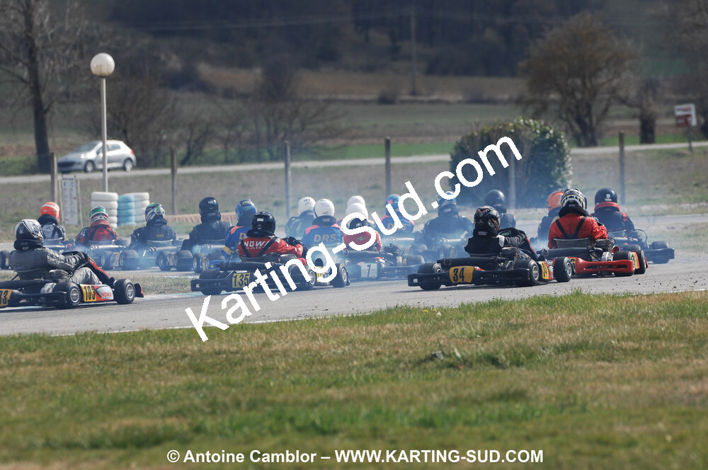 07/03/2010 : 1ère manche du Championnat du Sud 2010 à Lavelanet (photos Antoine Camblor) 2010 — karting