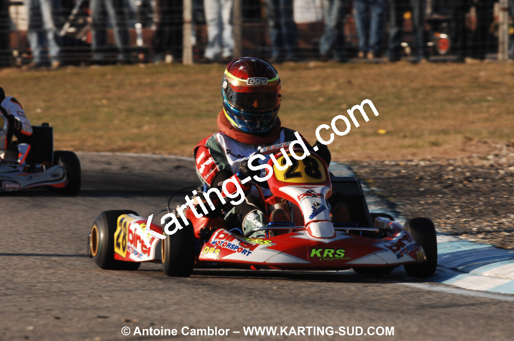 07/03/2010 : 1ère manche du Championnat du Sud 2010 à Lavelanet (photos Antoine Camblor) 2010 — karting