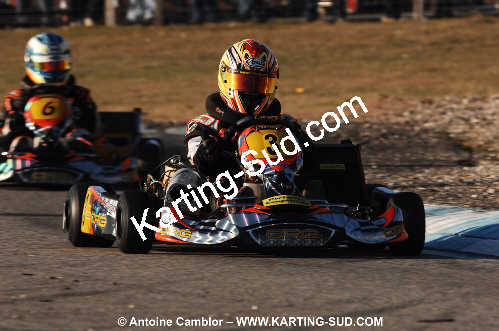 07/03/2010 : 1ère manche du Championnat du Sud 2010 à Lavelanet (photos Antoine Camblor) 2010 — karting