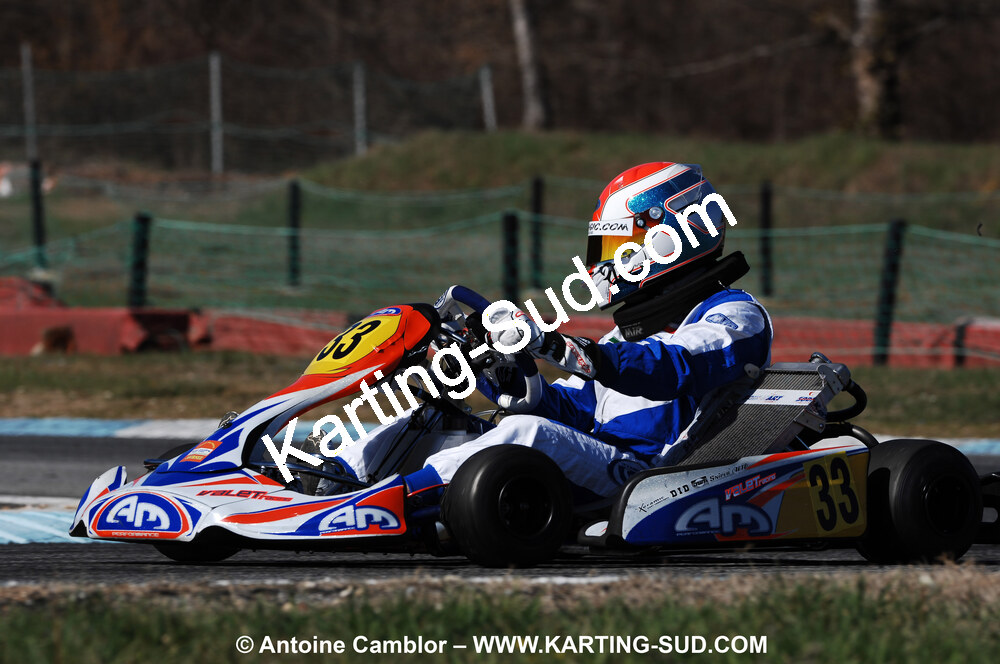 07/03/2010 : 1ère manche du Championnat du Sud 2010 à Lavelanet (photos Antoine Camblor) 2010 — karting