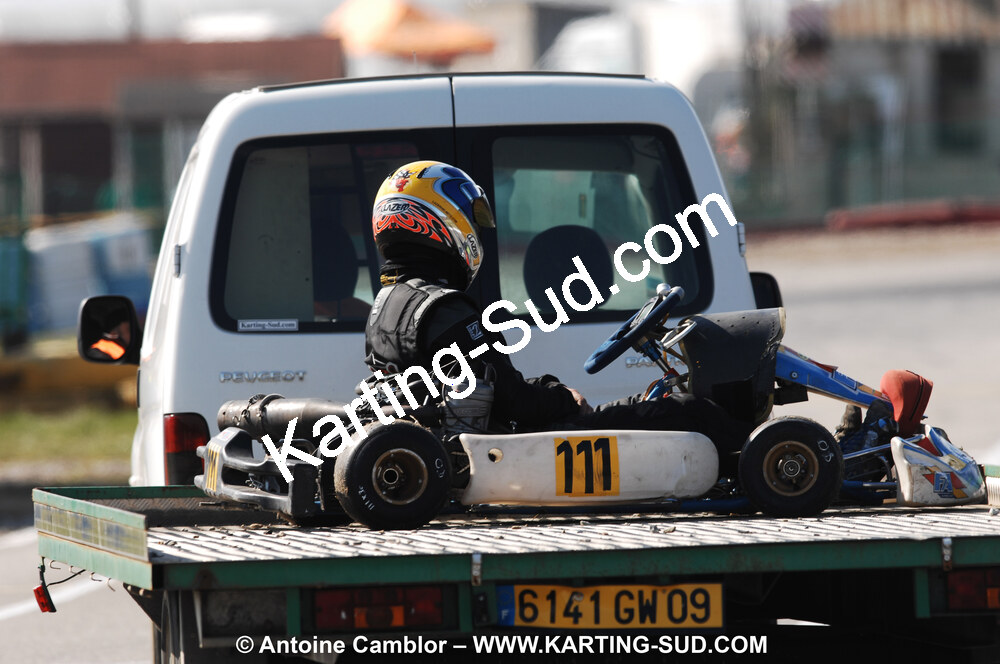 07/03/2010 : 1ère manche du Championnat du Sud 2010 à Lavelanet (photos Antoine Camblor) 2010 — karting