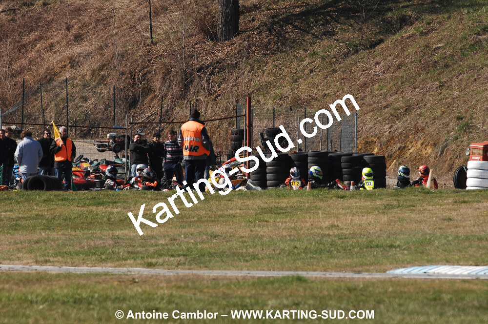 07/03/2010 : 1ère manche du Championnat du Sud 2010 à Lavelanet (photos Antoine Camblor) 2010 — karting
