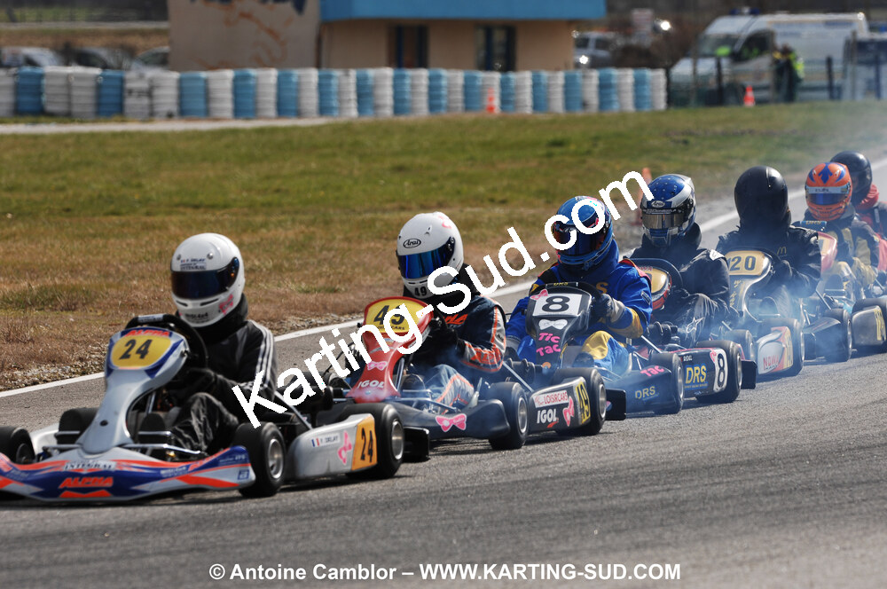 07/03/2010 : 1ère manche du Championnat du Sud 2010 à Lavelanet (photos Antoine Camblor) 2010 — karting