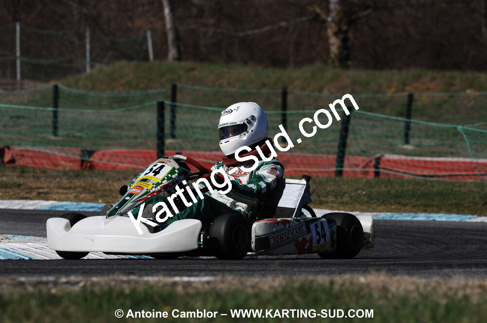 07/03/2010 : 1ère manche du Championnat du Sud 2010 à Lavelanet (photos Antoine Camblor) 2010 — karting
