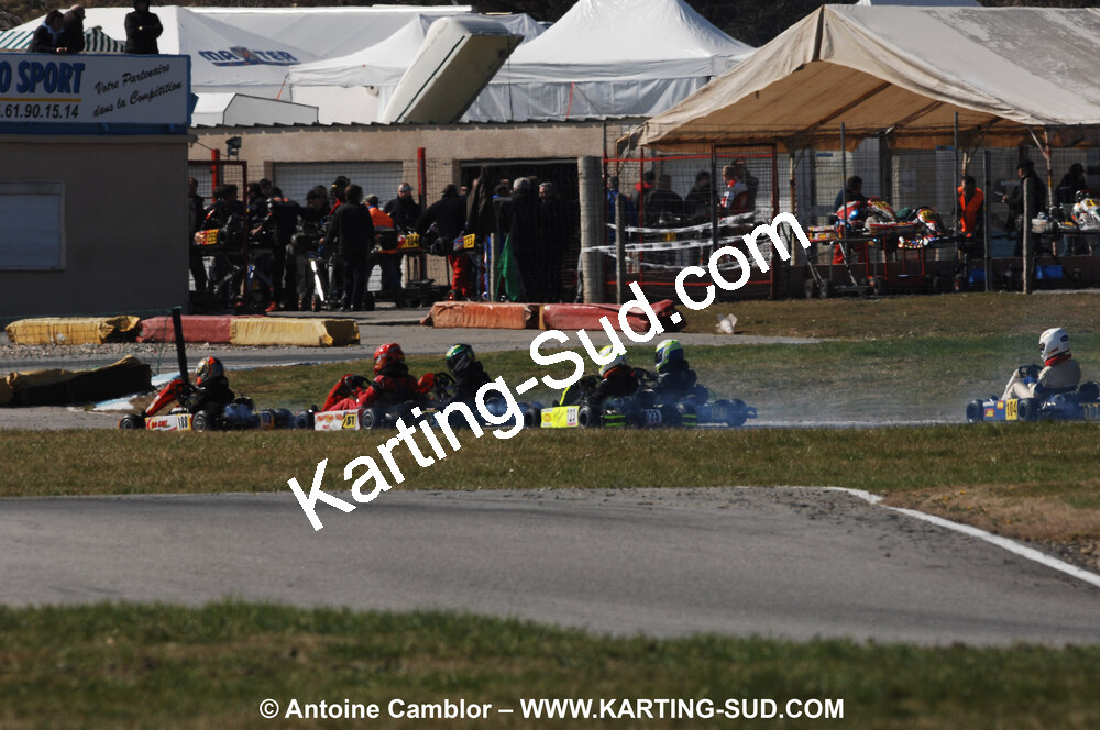 07/03/2010 : 1ère manche du Championnat du Sud 2010 à Lavelanet (photos Antoine Camblor) 2010 — karting