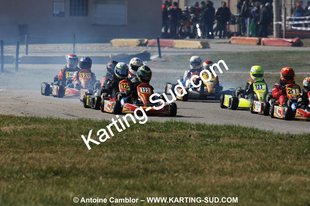 07/03/2010 : 1ère manche du Championnat du Sud 2010 à Lavelanet (photos Antoine Camblor) 2010 — karting