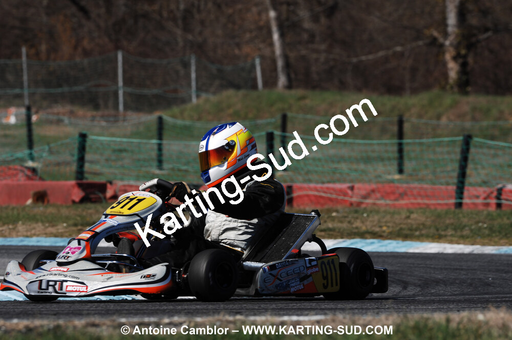 07/03/2010 : 1ère manche du Championnat du Sud 2010 à Lavelanet (photos Antoine Camblor) 2010 — karting