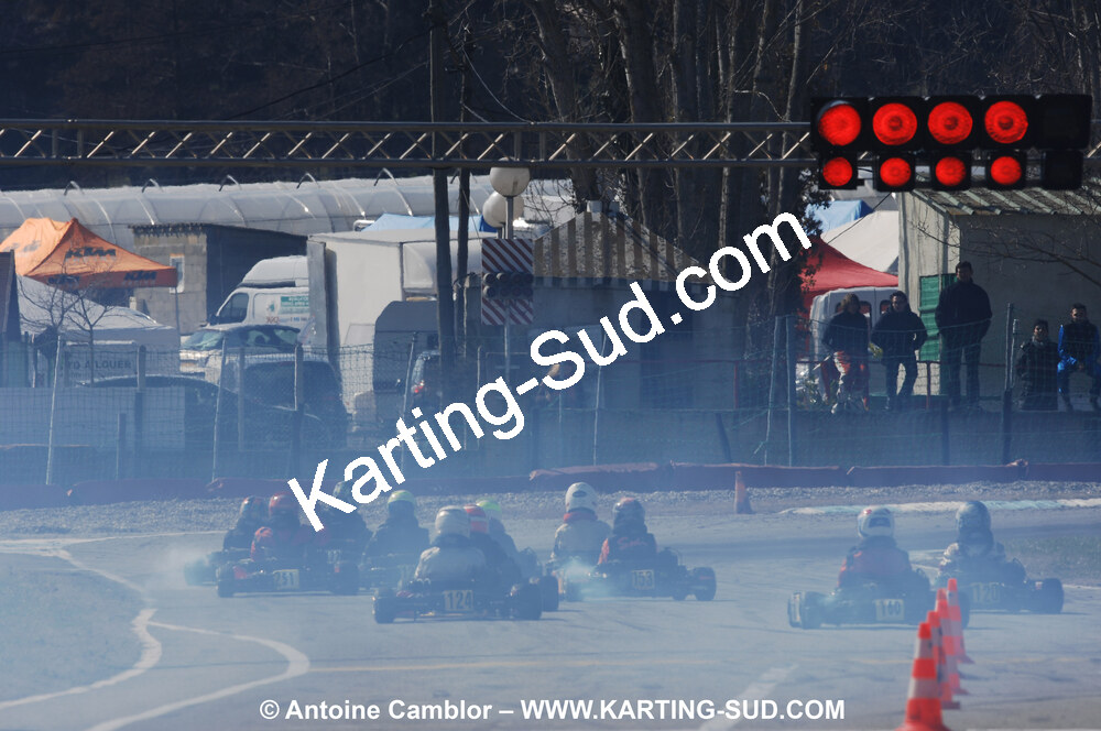 07/03/2010 : 1ère manche du Championnat du Sud 2010 à Lavelanet (photos Antoine Camblor) 2010 — karting