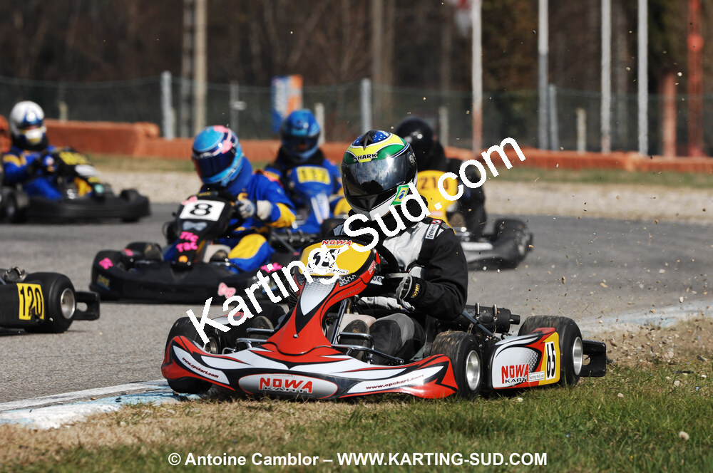 07/03/2010 : 1ère manche du Championnat du Sud 2010 à Lavelanet (photos Antoine Camblor) 2010 — karting