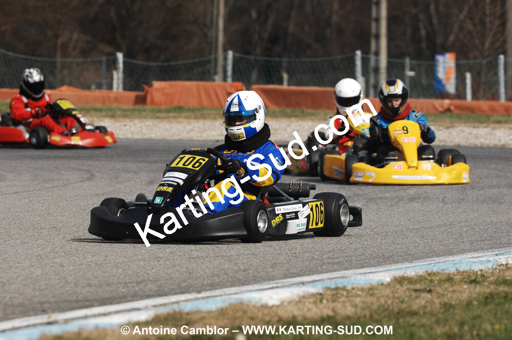 07/03/2010 : 1ère manche du Championnat du Sud 2010 à Lavelanet (photos Antoine Camblor) 2010 — karting