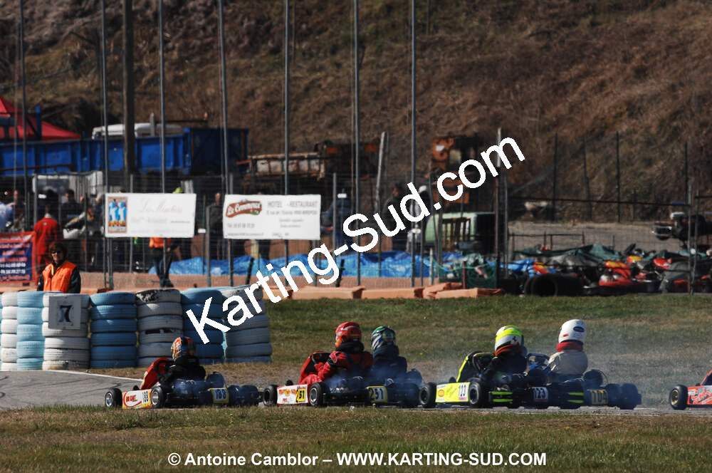 07/03/2010 : 1ère manche du Championnat du Sud 2010 à Lavelanet (photos Antoine Camblor) 2010 — karting