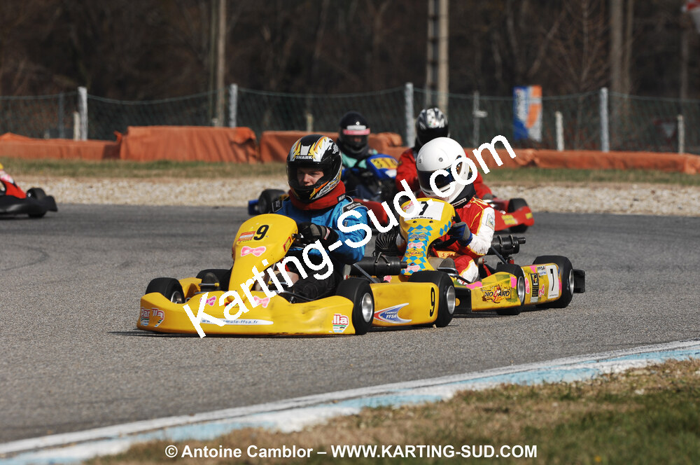 07/03/2010 : 1ère manche du Championnat du Sud 2010 à Lavelanet (photos Antoine Camblor) 2010 — karting