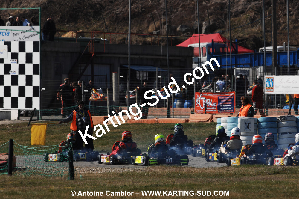 07/03/2010 : 1ère manche du Championnat du Sud 2010 à Lavelanet (photos Antoine Camblor) 2010 — karting
