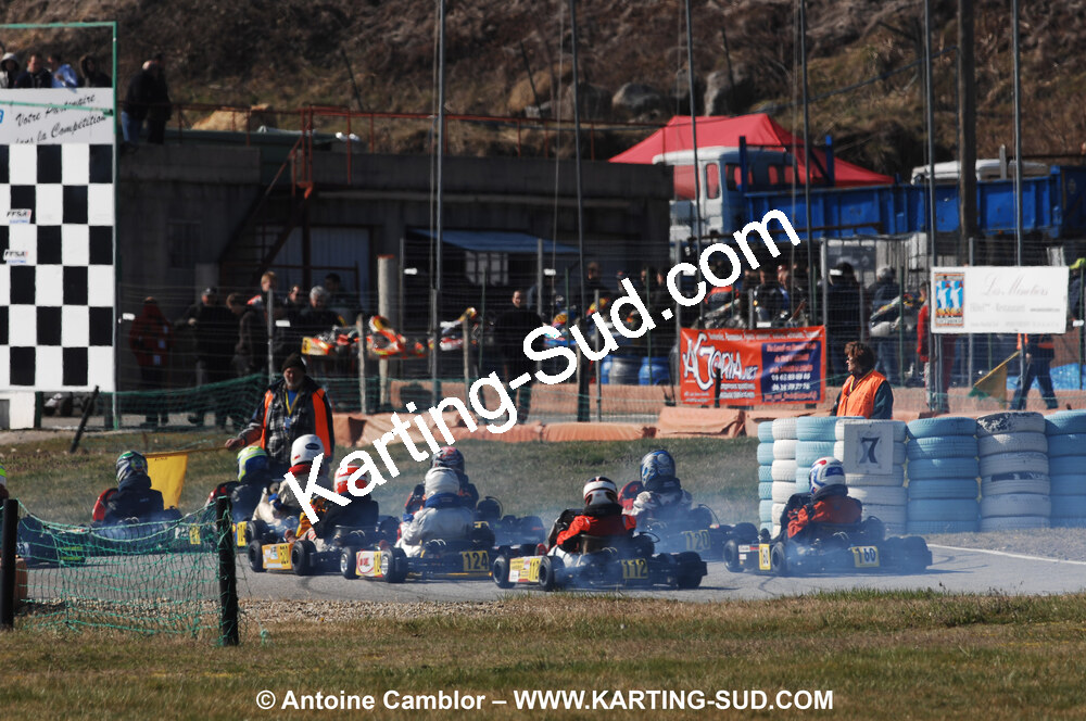 07/03/2010 : 1ère manche du Championnat du Sud 2010 à Lavelanet (photos Antoine Camblor) 2010 — karting