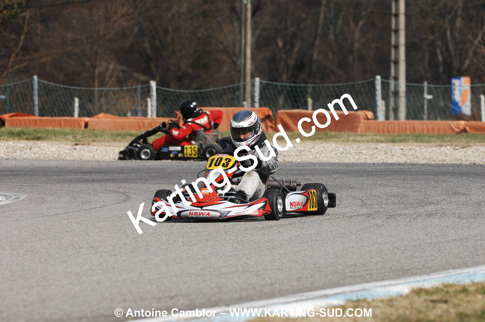 07/03/2010 : 1ère manche du Championnat du Sud 2010 à Lavelanet (photos Antoine Camblor) 2010 — karting