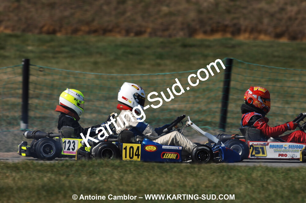 07/03/2010 : 1ère manche du Championnat du Sud 2010 à Lavelanet (photos Antoine Camblor) 2010 — karting