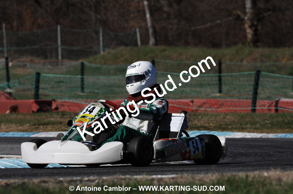 07/03/2010 : 1ère manche du Championnat du Sud 2010 à Lavelanet (photos Antoine Camblor) 2010 — karting