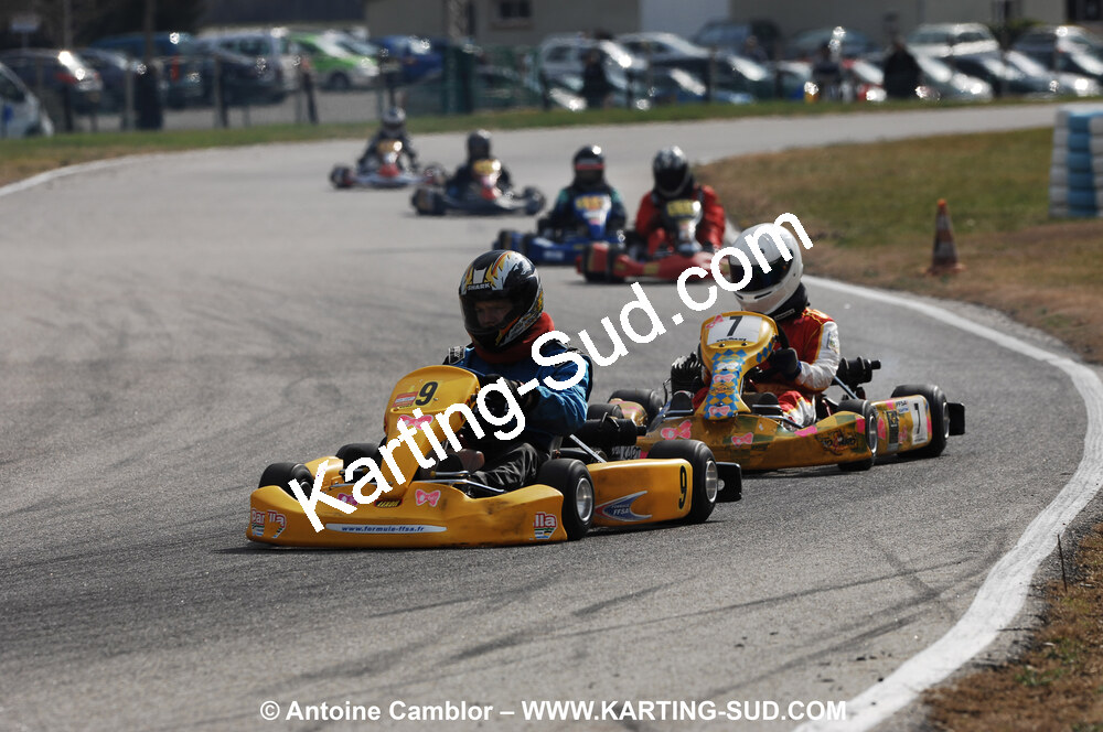 07/03/2010 : 1ère manche du Championnat du Sud 2010 à Lavelanet (photos Antoine Camblor) 2010 — karting