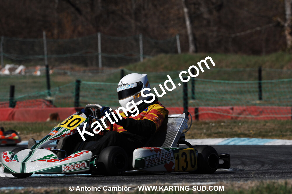 07/03/2010 : 1ère manche du Championnat du Sud 2010 à Lavelanet (photos Antoine Camblor) 2010 — karting