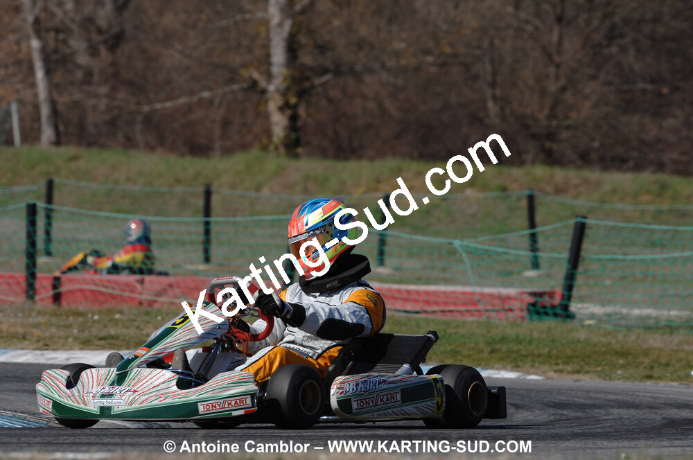 07/03/2010 : 1ère manche du Championnat du Sud 2010 à Lavelanet (photos Antoine Camblor) 2010 — karting