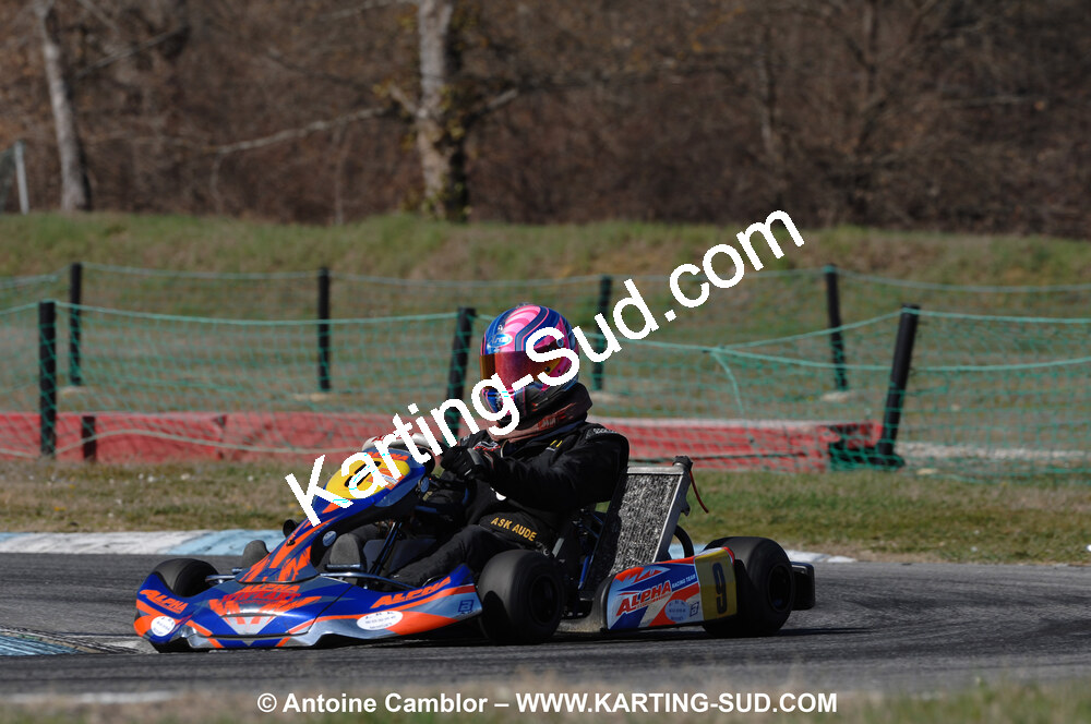 07/03/2010 : 1ère manche du Championnat du Sud 2010 à Lavelanet (photos Antoine Camblor) 2010 — karting