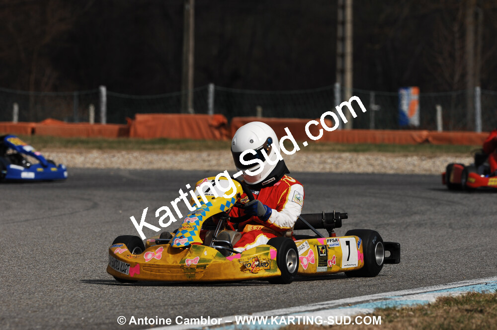 07/03/2010 : 1ère manche du Championnat du Sud 2010 à Lavelanet (photos Antoine Camblor) 2010 — karting