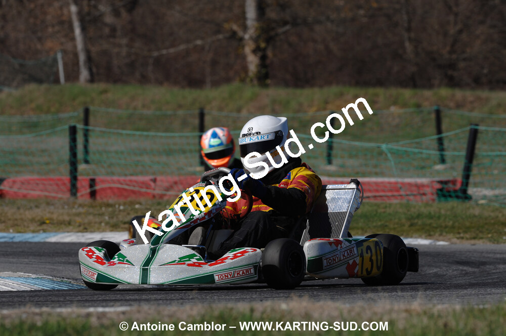 07/03/2010 : 1ère manche du Championnat du Sud 2010 à Lavelanet (photos Antoine Camblor) 2010 — karting