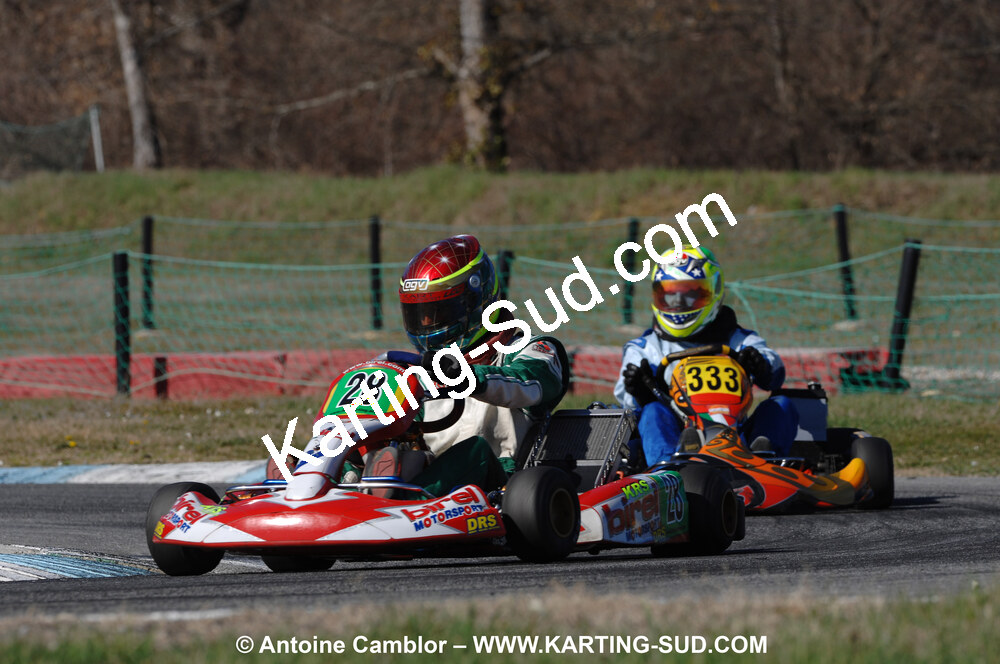 07/03/2010 : 1ère manche du Championnat du Sud 2010 à Lavelanet (photos Antoine Camblor) 2010 — karting