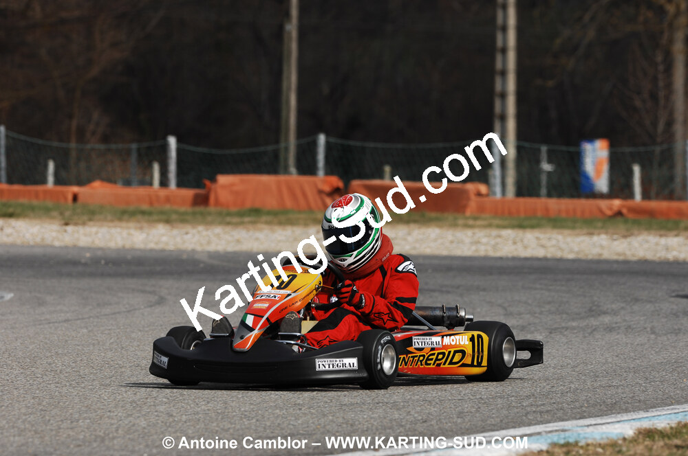 07/03/2010 : 1ère manche du Championnat du Sud 2010 à Lavelanet (photos Antoine Camblor) 2010 — karting