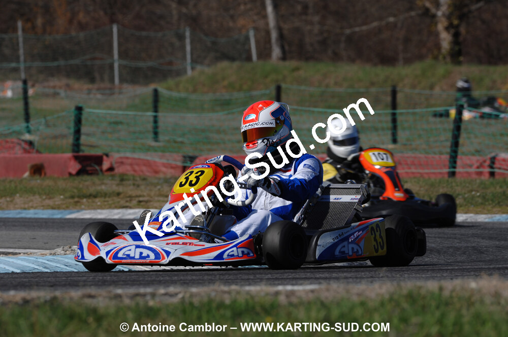 07/03/2010 : 1ère manche du Championnat du Sud 2010 à Lavelanet (photos Antoine Camblor) 2010 — karting