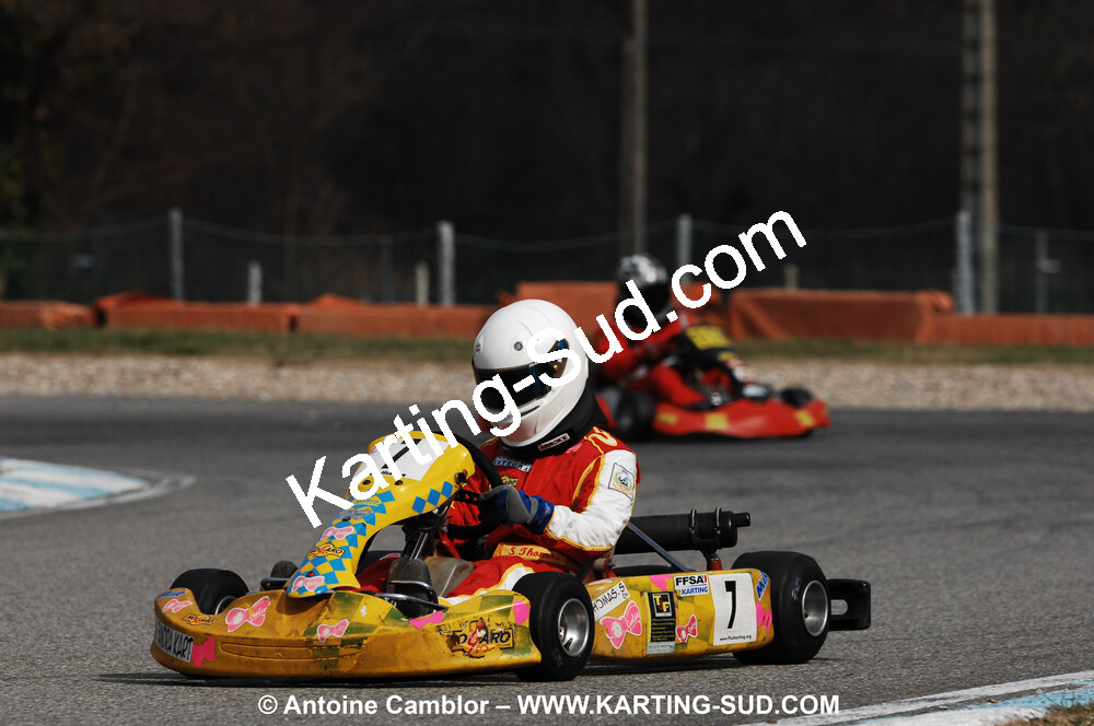 07/03/2010 : 1ère manche du Championnat du Sud 2010 à Lavelanet (photos Antoine Camblor) 2010 — karting