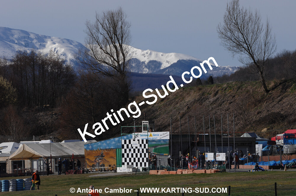 07/03/2010 : 1ère manche du Championnat du Sud 2010 à Lavelanet (photos Antoine Camblor) 2010 — karting