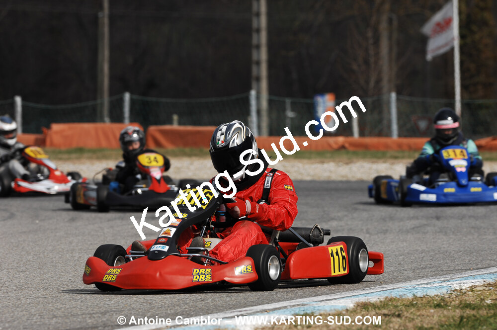 07/03/2010 : 1ère manche du Championnat du Sud 2010 à Lavelanet (photos Antoine Camblor) 2010 — karting