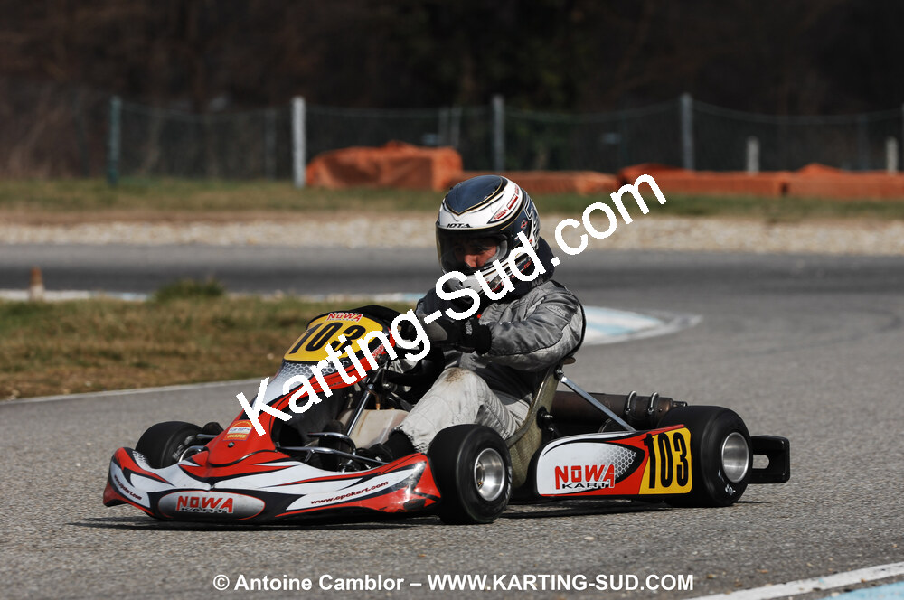 07/03/2010 : 1ère manche du Championnat du Sud 2010 à Lavelanet (photos Antoine Camblor) 2010 — karting
