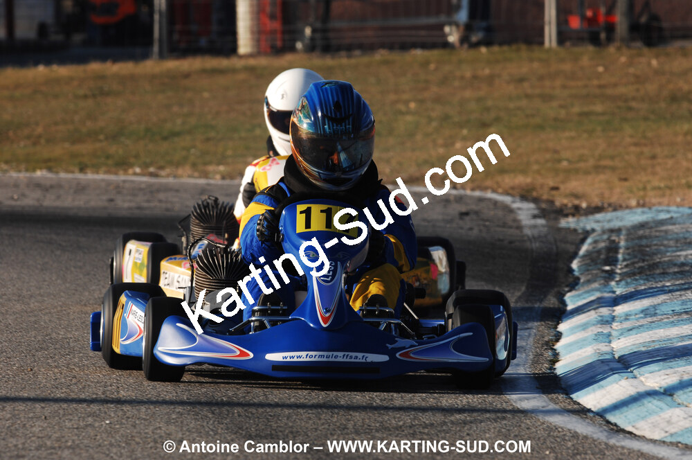 07/03/2010 : 1ère manche du Championnat du Sud 2010 à Lavelanet (photos Antoine Camblor) 2010 — karting