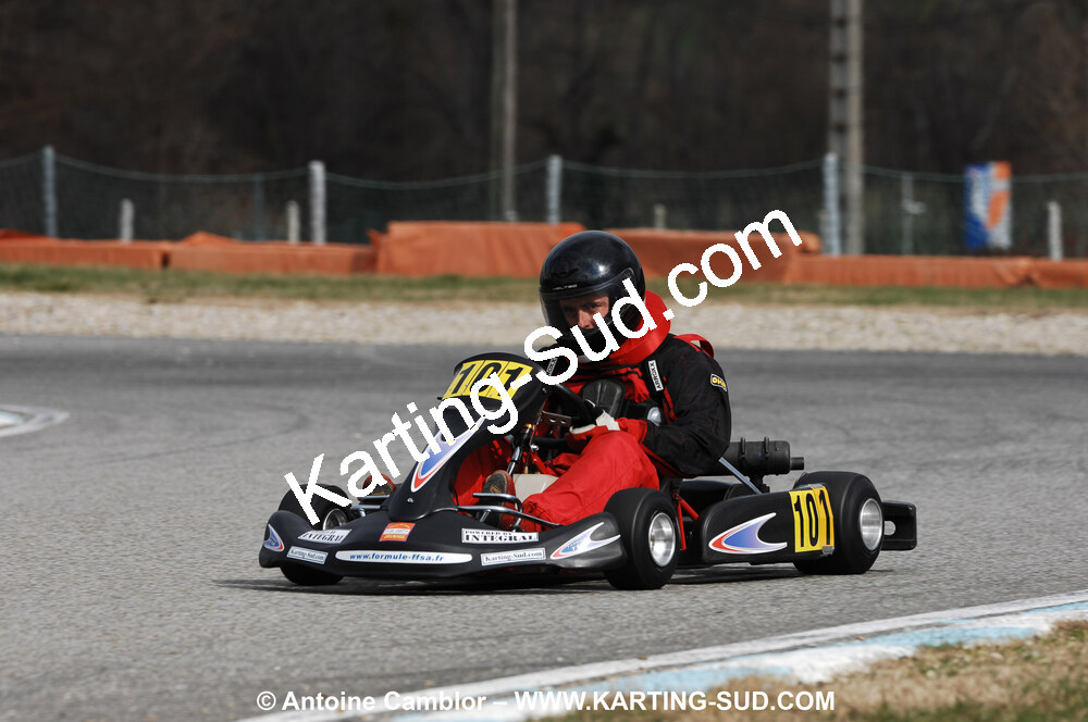 07/03/2010 : 1ère manche du Championnat du Sud 2010 à Lavelanet (photos Antoine Camblor) 2010 — karting