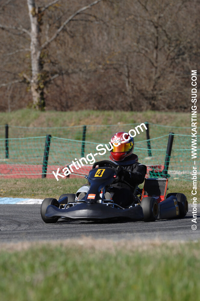 07/03/2010 : 1ère manche du Championnat du Sud 2010 à Lavelanet (photos Antoine Camblor) 2010 — karting