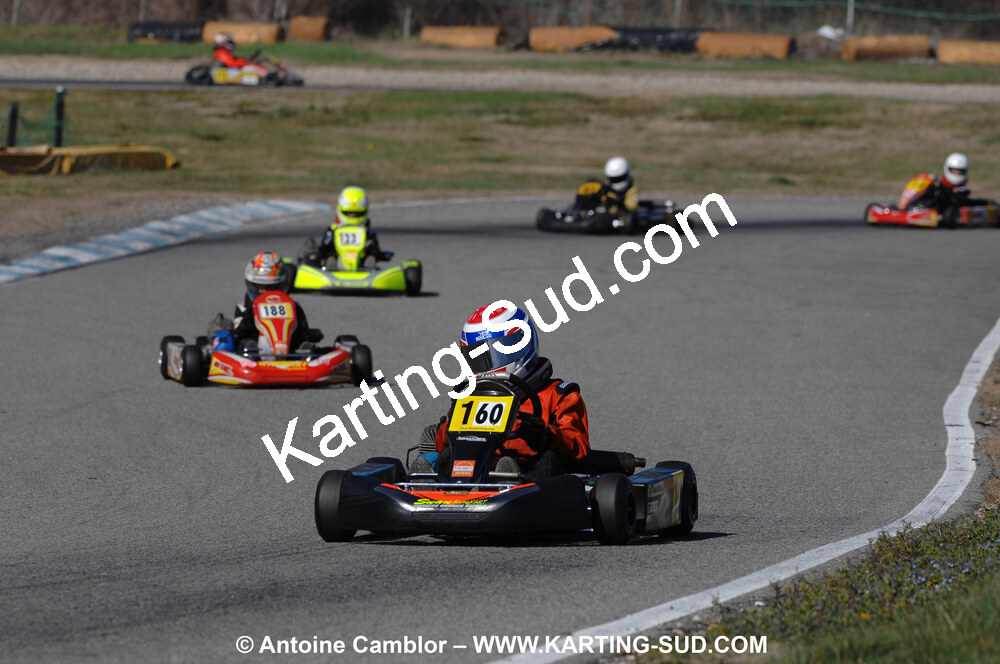 07/03/2010 : 1ère manche du Championnat du Sud 2010 à Lavelanet (photos Antoine Camblor) 2010 — karting