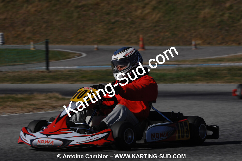 07/03/2010 : 1ère manche du Championnat du Sud 2010 à Lavelanet (photos Antoine Camblor) 2010 — karting