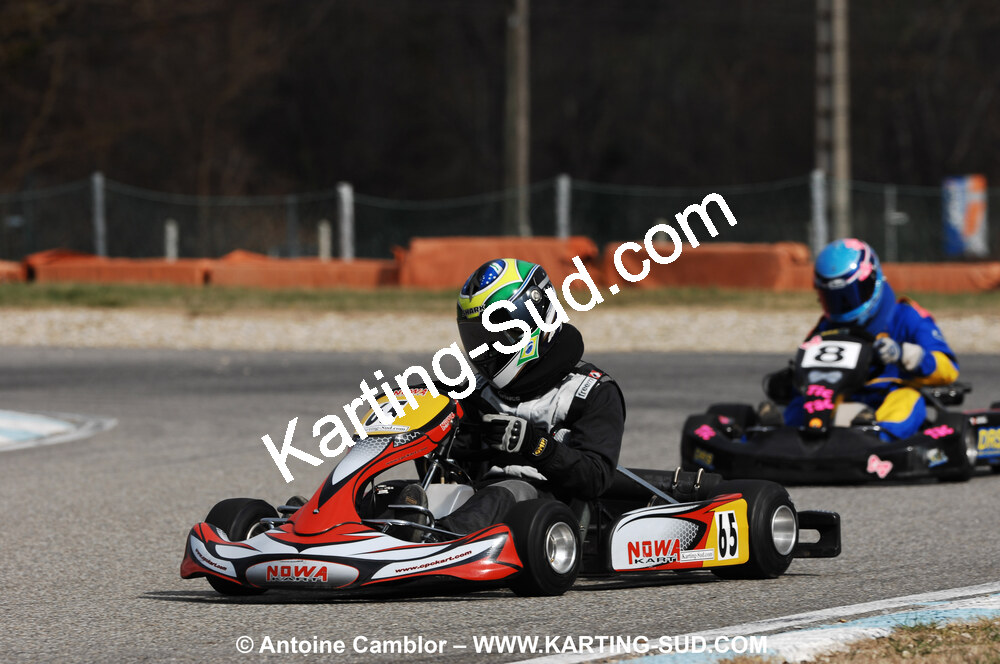 07/03/2010 : 1ère manche du Championnat du Sud 2010 à Lavelanet (photos Antoine Camblor) 2010 — karting