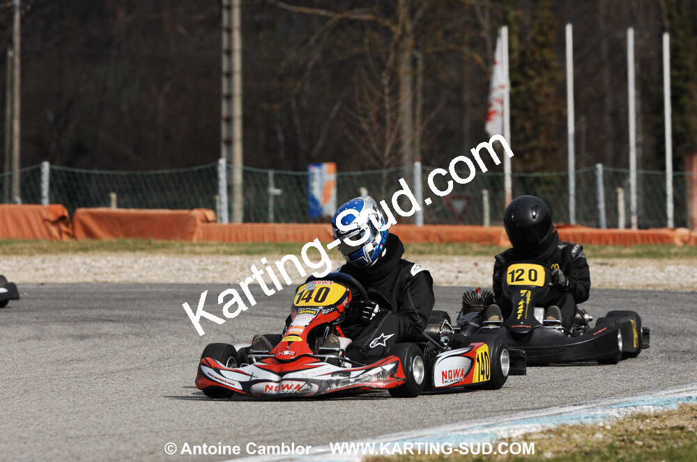 07/03/2010 : 1ère manche du Championnat du Sud 2010 à Lavelanet (photos Antoine Camblor) 2010 — karting