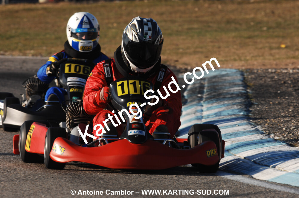 07/03/2010 : 1ère manche du Championnat du Sud 2010 à Lavelanet (photos Antoine Camblor) 2010 — karting