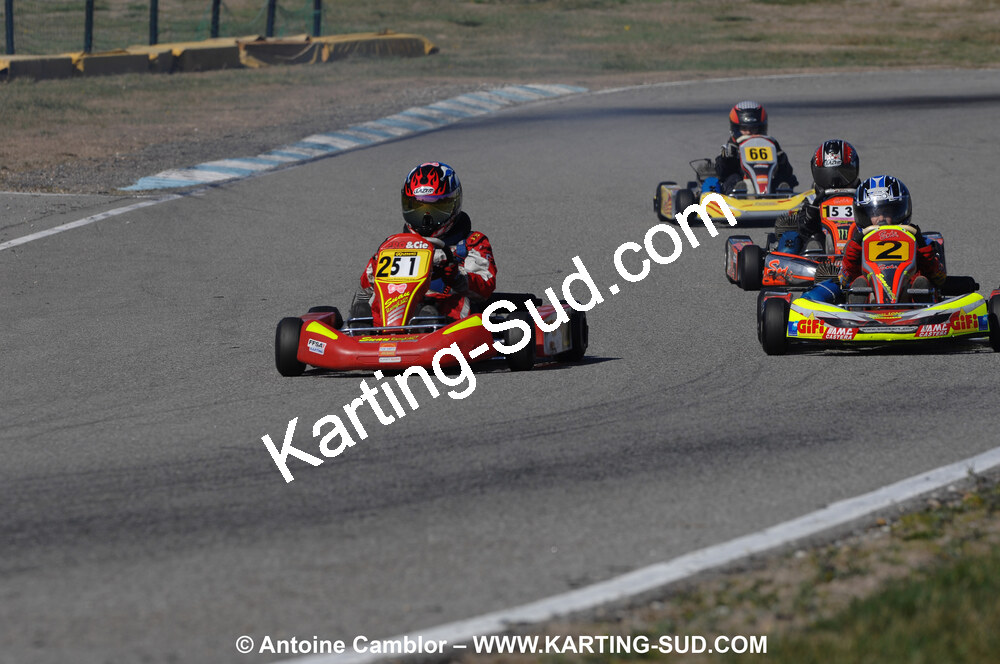 07/03/2010 : 1ère manche du Championnat du Sud 2010 à Lavelanet (photos Antoine Camblor) 2010 — karting