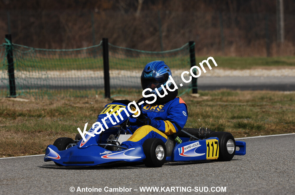 07/03/2010 : 1ère manche du Championnat du Sud 2010 à Lavelanet (photos Antoine Camblor) 2010 — karting
