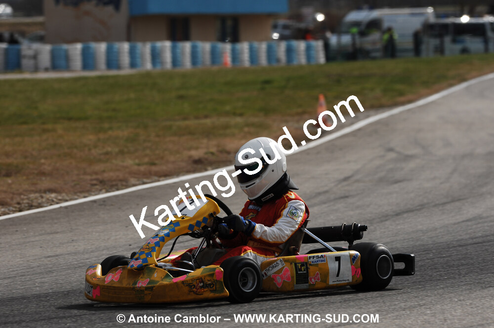 07/03/2010 : 1ère manche du Championnat du Sud 2010 à Lavelanet (photos Antoine Camblor) 2010 — karting
