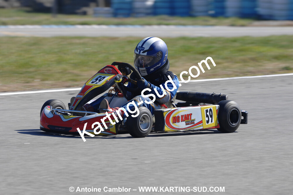 07/03/2010 : 1ère manche du Championnat du Sud 2010 à Lavelanet (photos Antoine Camblor) 2010 — karting