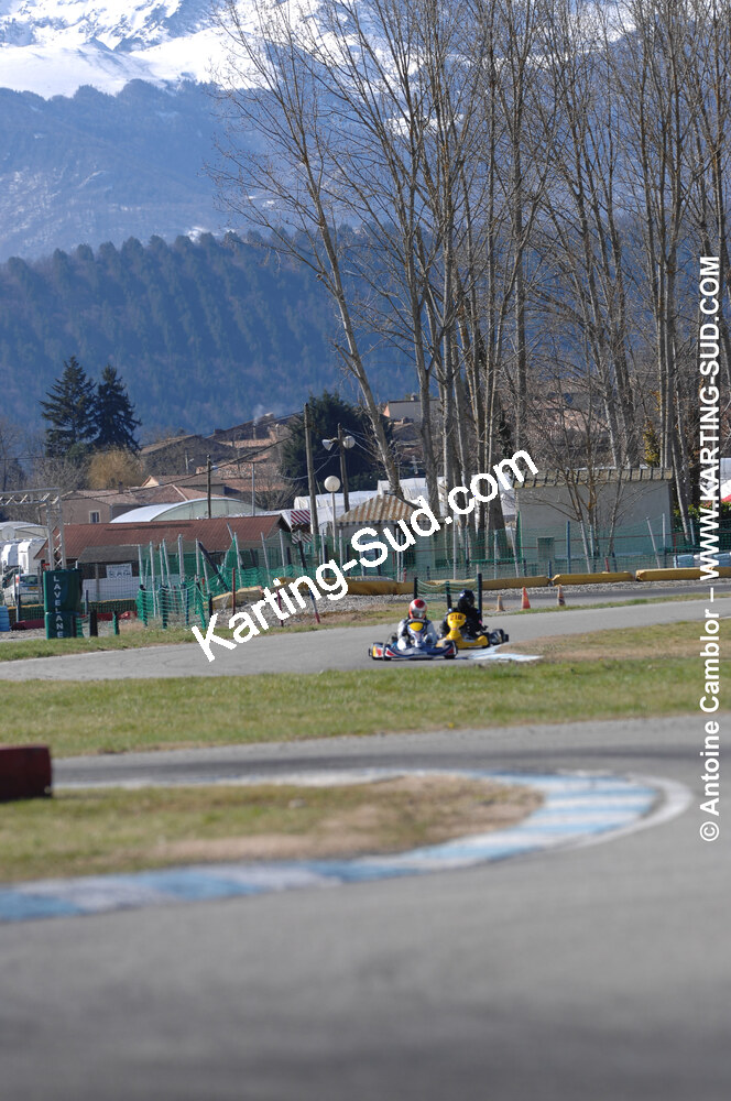 07/03/2010 : 1ère manche du Championnat du Sud 2010 à Lavelanet (photos Antoine Camblor) 2010 — karting
