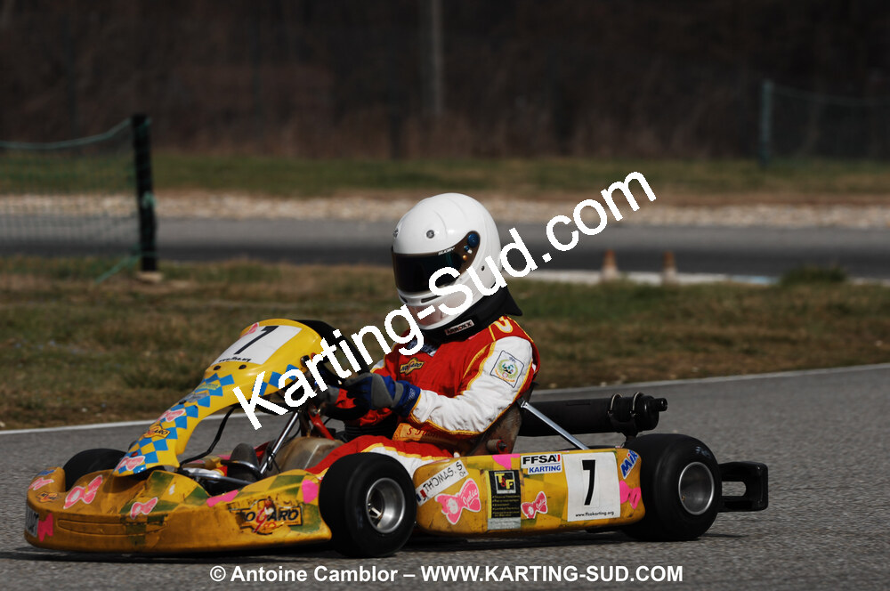 07/03/2010 : 1ère manche du Championnat du Sud 2010 à Lavelanet (photos Antoine Camblor) 2010 — karting