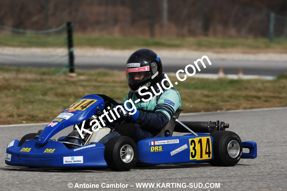 07/03/2010 : 1ère manche du Championnat du Sud 2010 à Lavelanet (photos Antoine Camblor) 2010 — karting