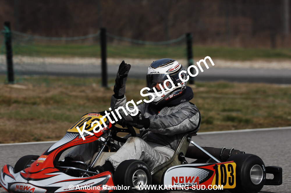 07/03/2010 : 1ère manche du Championnat du Sud 2010 à Lavelanet (photos Antoine Camblor) 2010 — karting